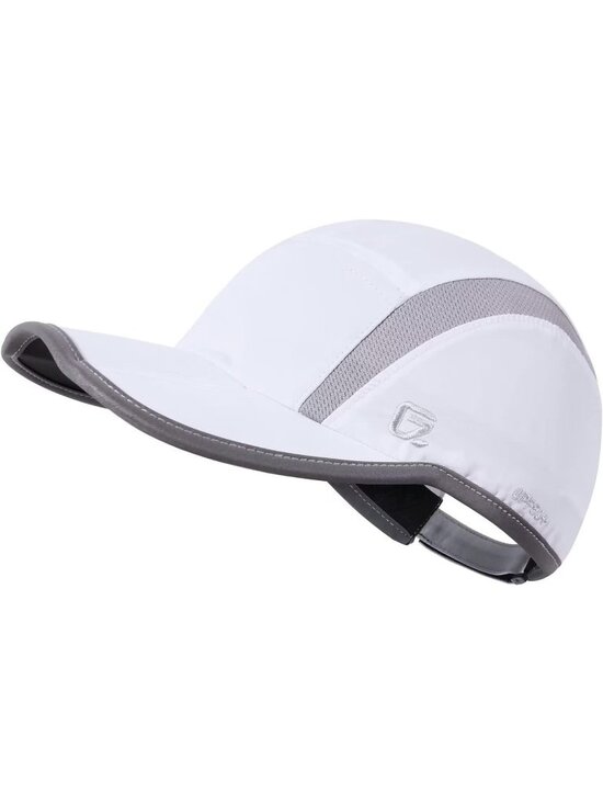 〽️Women White Reflective Folding Hat Design UPF 50+ Sun Protection Sport Hats main image 5